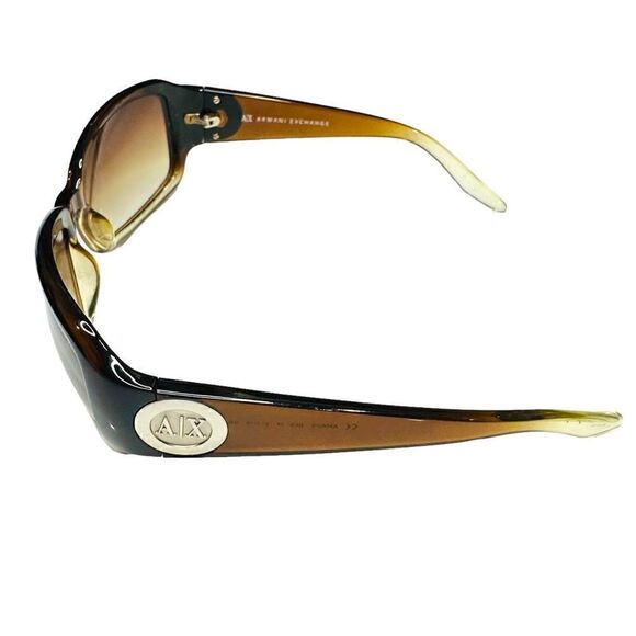 ARMANI EXCHANGE Oversized Sunglasses with Case Gradient Ombré EUC - Picture 3 of 15